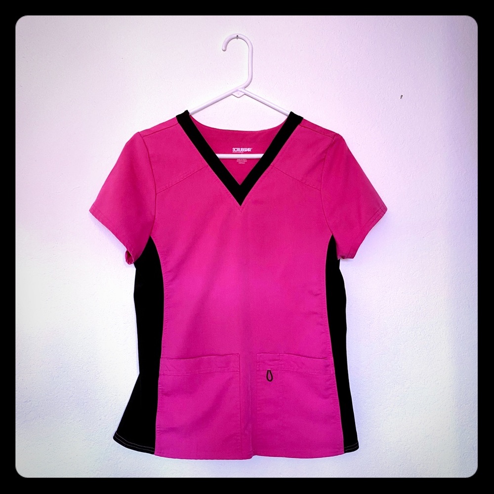 Scrub top s/ch